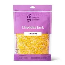 Finely Shredded Cheddar Jack Cheese - 8oz - Good & Gather™