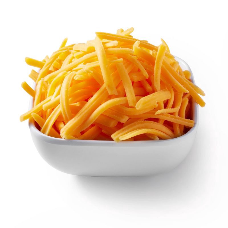 slide 3 of 3, Shredded Mild Cheddar Cheese - 8oz - Good & Gather™, 8 oz