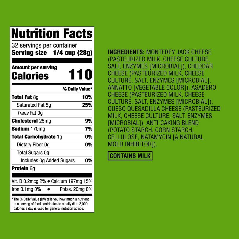 slide 4 of 4, Shredded Mexican-Style Cheese - 32oz - Good & Gather™, 32 oz