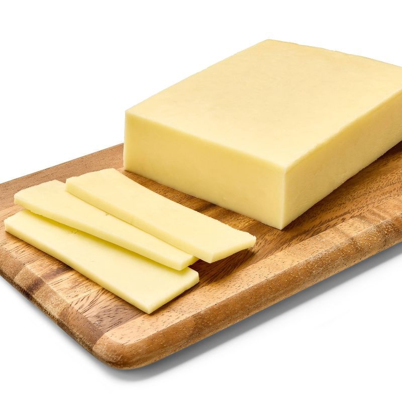 slide 3 of 4, Chunk Mozzarella Cheese - 16oz - Good & Gather™, 16 oz