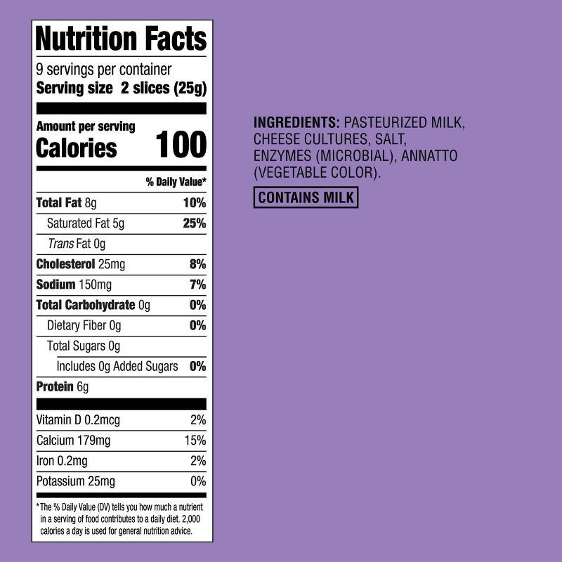 slide 4 of 4, Extra-Thin Colby Jack Deli Sliced Cheese - 8oz/18 slices - Good & Gather™, 8 oz