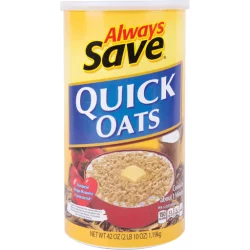 Always Save Quick Oats