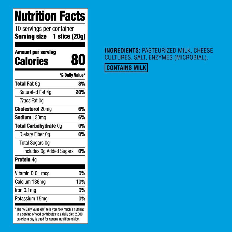 slide 4 of 4, Havarti Deli Sliced Cheese - 7oz/10 slices - Good & Gather™, 7 oz