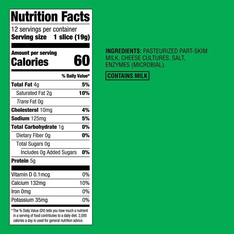 slide 4 of 4, Mozzarella Deli Sliced Cheese - 8oz/12 slices - Good & Gather™, 8 oz