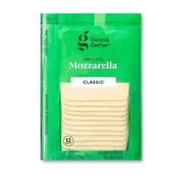 Mozzarella Deli Sliced Cheese - 8oz/12 slices - Good & Gather™