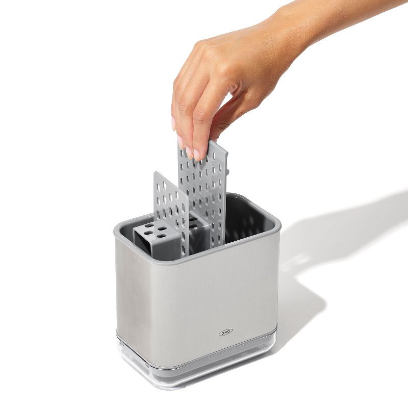slide 8 of 12, OXO Stainless Steel Sink Caddy, 1 ct