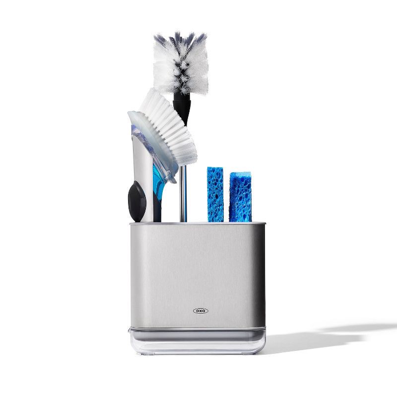 slide 10 of 12, OXO Stainless Steel Sink Caddy, 1 ct