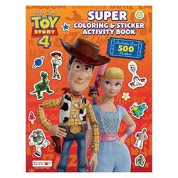 Bendon Toy Story 4 Super Sticker Book (Paperback)