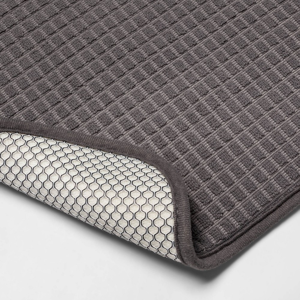 slide 3 of 3, 18" x 24" Drying Mat Dark Gray - Made By Design, 1 ct