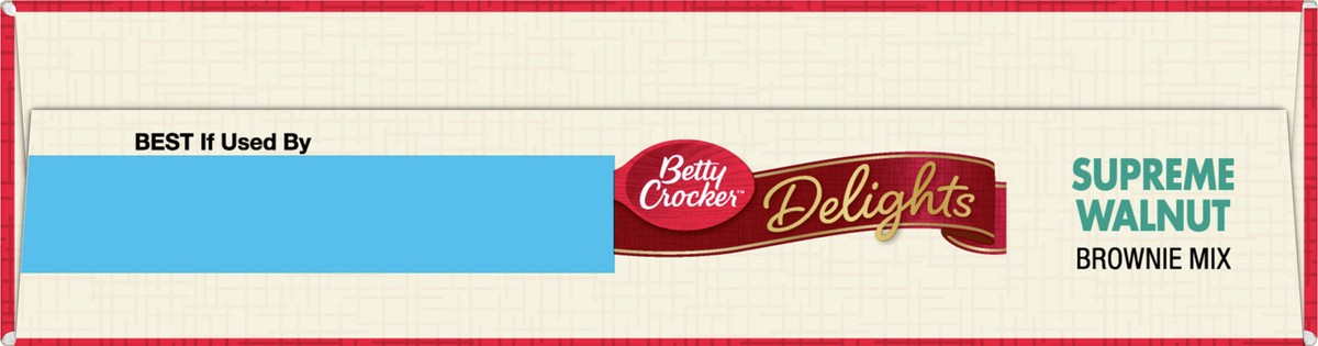 slide 7 of 13, Betty Crocker Delights Supreme Walnut Brownie Mix, 16.5 oz., 16.5 oz