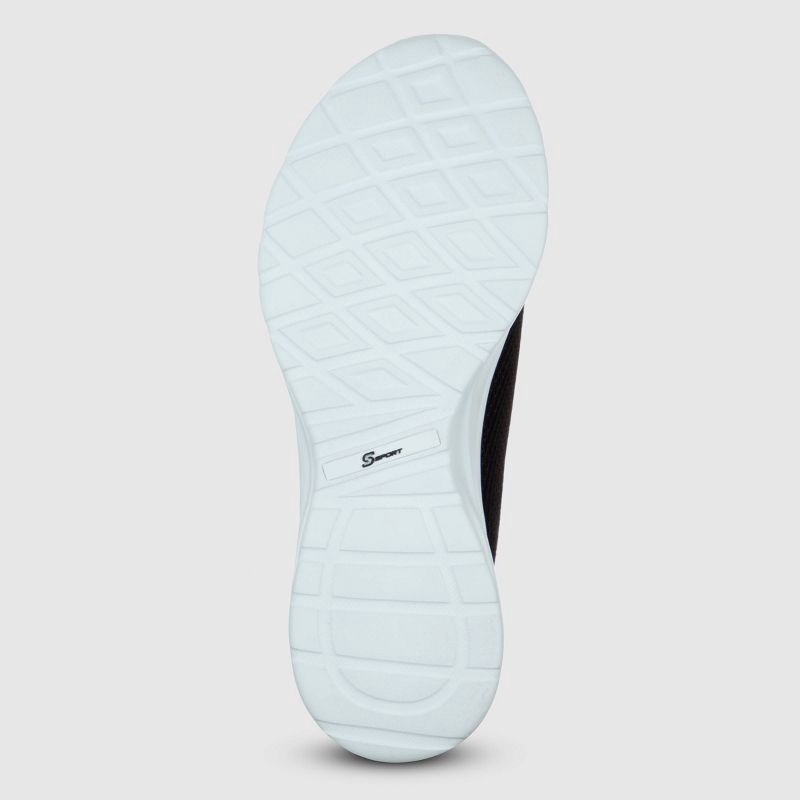 slide 4 of 4, S Sport by Skechers Women's Rummie Pull-On Sneakers - Black 8: Cushioned Insole, Flexible Outsole, 1 ct