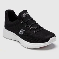 S Sport by Skechers Women's Rummie Pull-On Sneakers - Black 9: Slip-On, Cushioned Insole, Flexible Outsole, Machine Washable