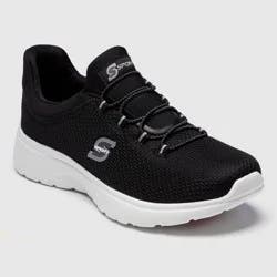 S Sport by Skechers Women's Rummie Pull-On Sneakers - Black 9: Slip-On, Cushioned Insole, Flexible Outsole, Machine Washable