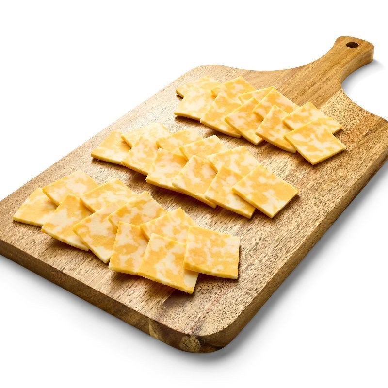 slide 3 of 4, Colby Jack Cracker Cut Cheese - 10oz/30 slices - Good & Gather™, 10 oz