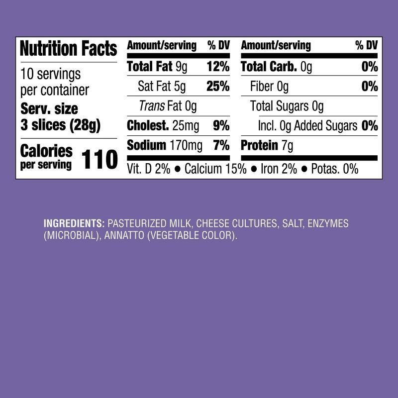slide 4 of 4, Colby Jack Cracker Cut Cheese - 10oz/30 slices - Good & Gather™, 10 oz