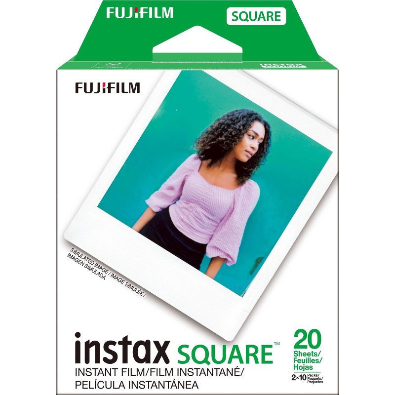 slide 1 of 3, Fujifilm instax SQUARE Instant Film Twin Pack, 1 ct