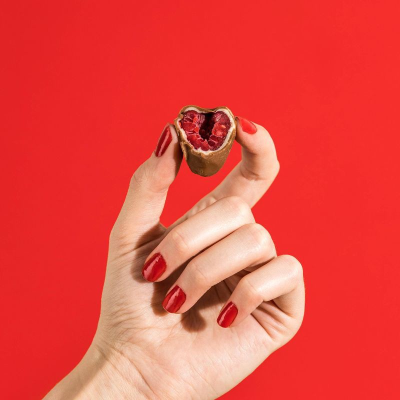 slide 6 of 7, Tru Fru White & Milk Chocolate Frozen Whole Raspberries - 8oz, 8 oz