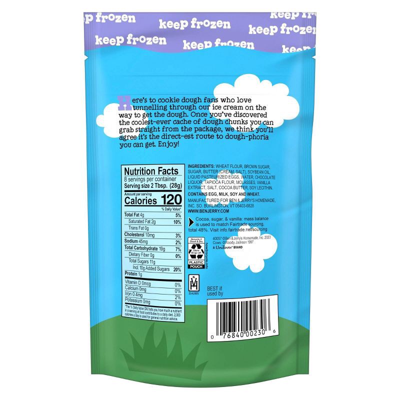 slide 3 of 5, Ben & Jerry's Frozen Chocolate Chip Cookie Dough Bites - 8oz, 8 oz