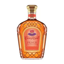 Crown Royal Peach Flavored Canadian Whisky - 750ml Bottle