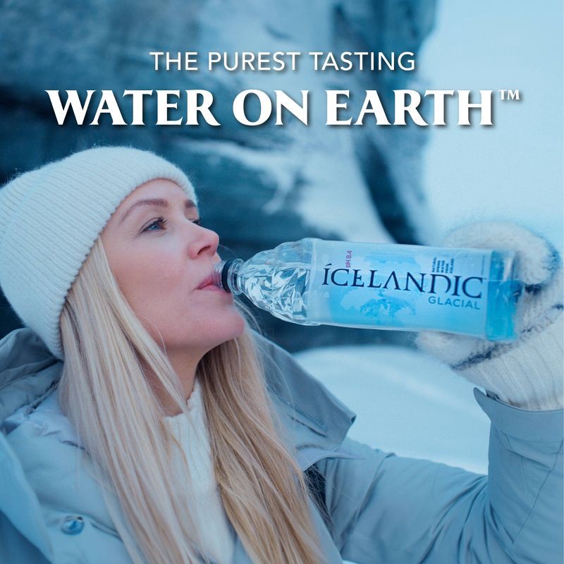 slide 4 of 7, Icelandic Glacial Spring Water High pH - 16.9 fl oz, 16.9 fl oz