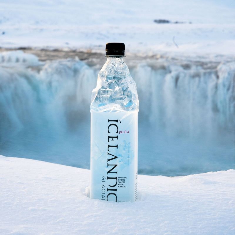 slide 5 of 7, Icelandic Glacial Spring Water High pH - 16.9 fl oz, 16.9 fl oz