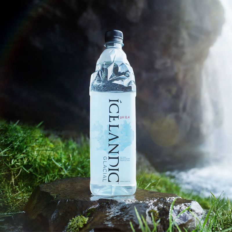 slide 7 of 7, Icelandic Glacial Spring Water High pH - 16.9 fl oz, 16.9 fl oz