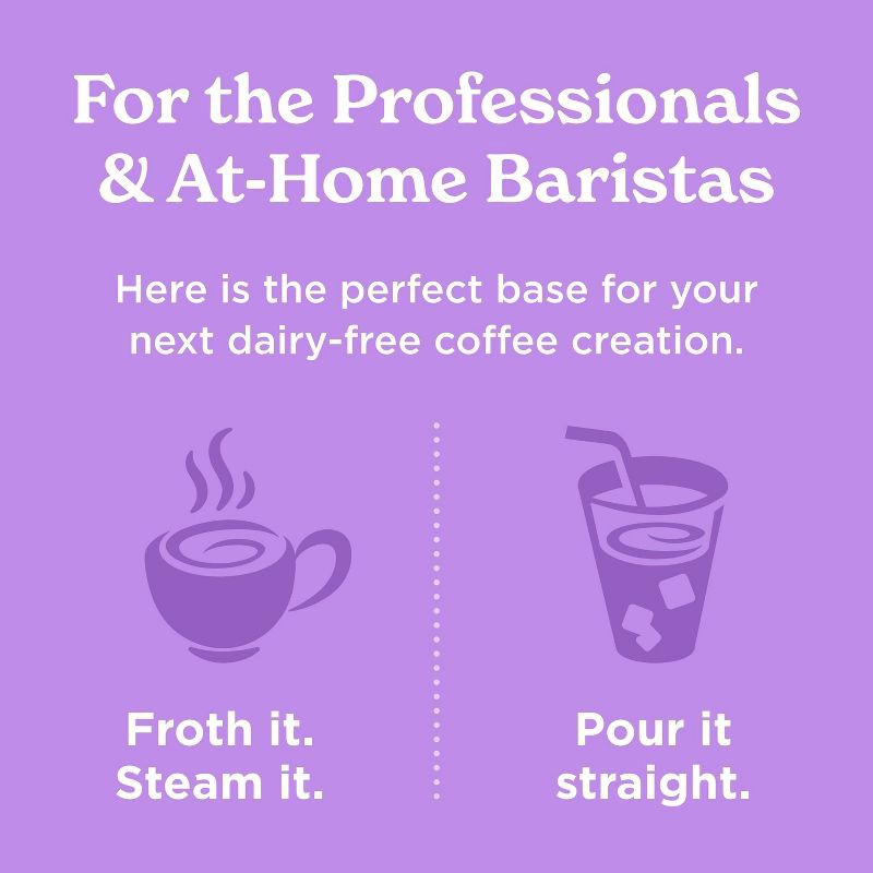 slide 4 of 8, Califia Farms Oat Barista Blend Oat Milk - 1qt, 1 qt