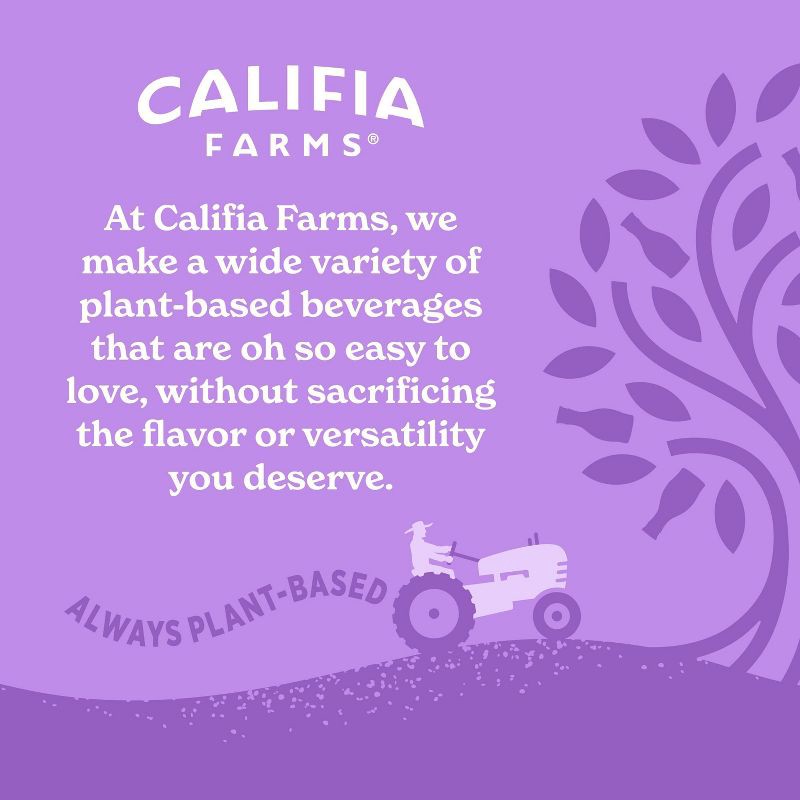 slide 8 of 8, Califia Farms Oat Barista Blend Oat Milk - 1qt, 1 qt