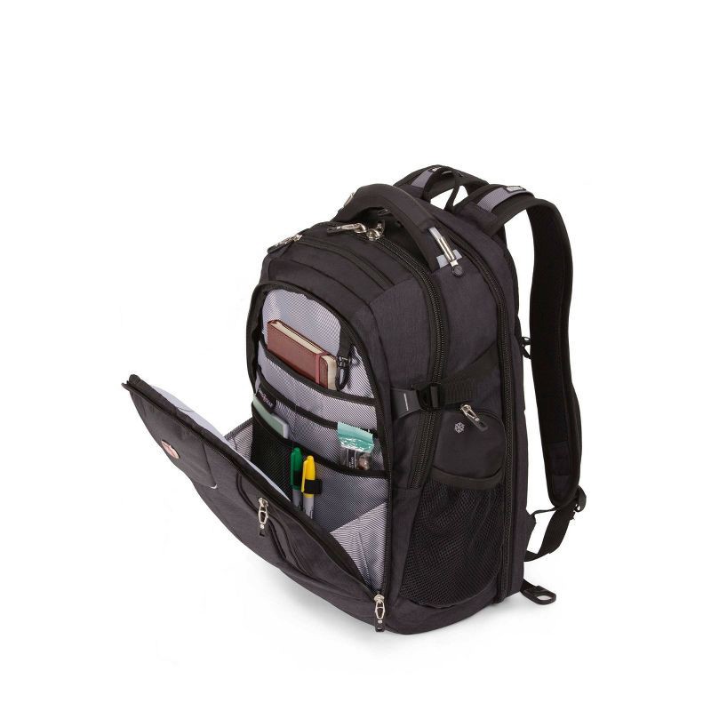 slide 3 of 13, SWISSGEAR Energie "Max" 19" Backpack - Charcoal, 1 ct