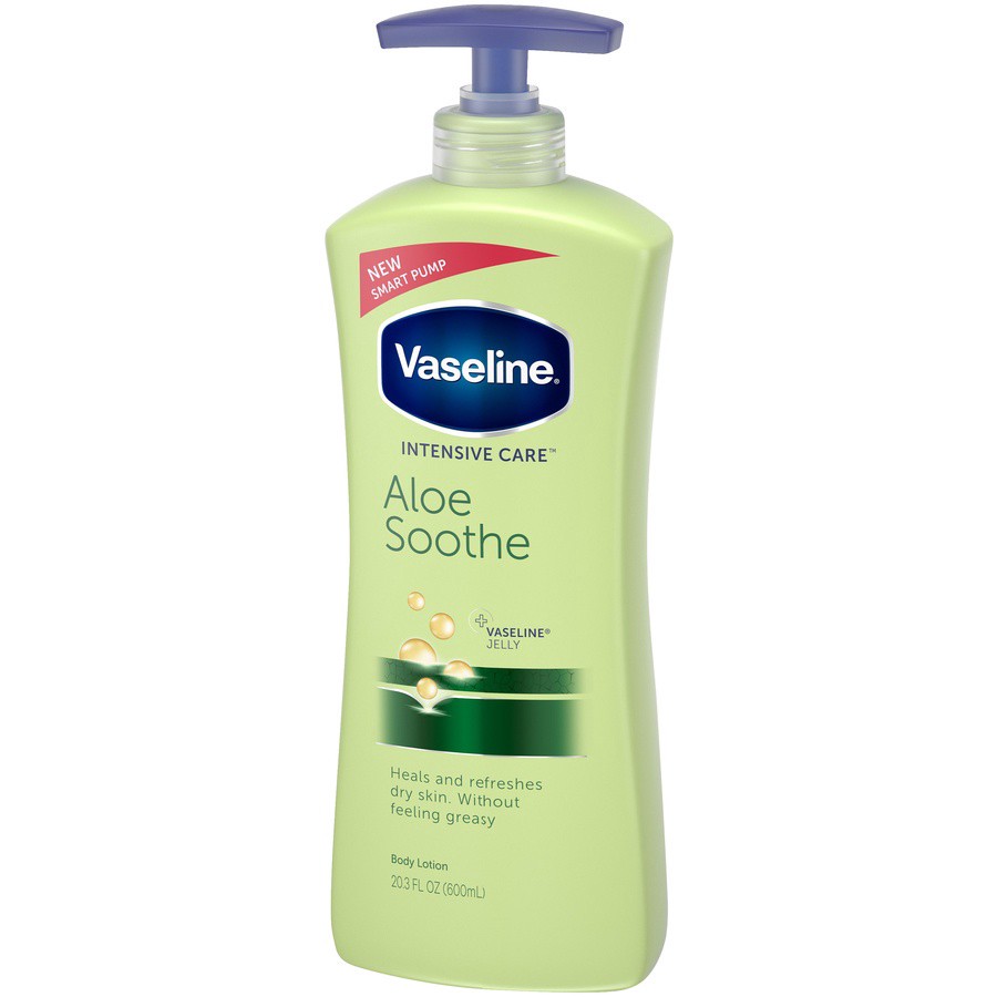 slide 4 of 4, Vaseline Intensive Care Aloe Soothe Lotion, 20.3 oz