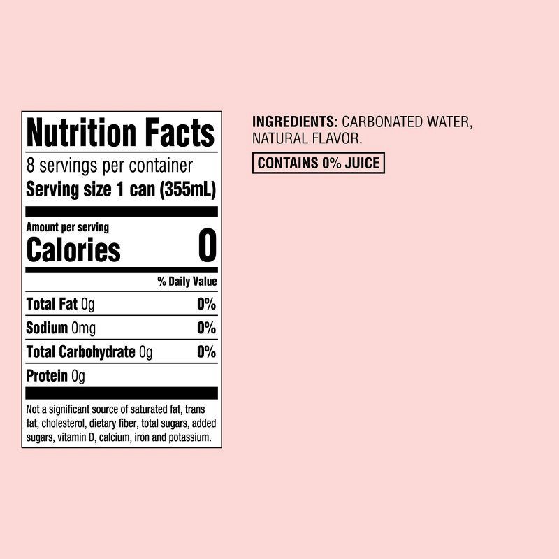 slide 5 of 5, Tropical Cherry Sparkling Water - 8pk/12 fl oz Cans - Good & Gather™, 8 ct; 12 fl oz