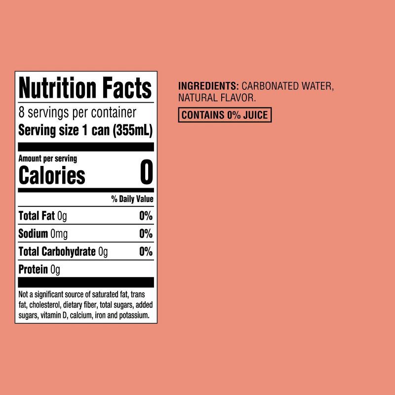 slide 5 of 5, Strawberry Mango Sparkling Water - 8pk/12 fl oz Cans - Good & Gather™, 8 ct; 12 fl oz