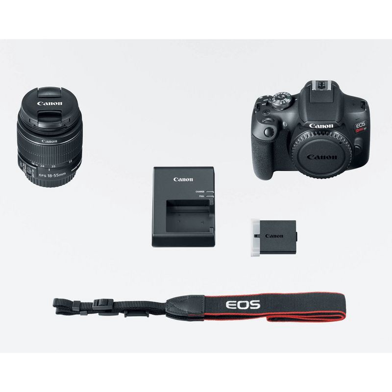 slide 6 of 6, Canon EOS Rebel T7 EF-S 18-55mm IS II Kit, 1 ct