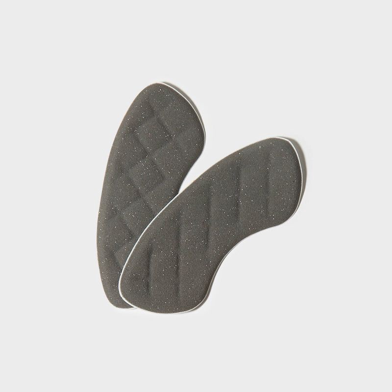 slide 2 of 4, Fab Feet Women's by Foot Petals Back of Heel Cloud Shoe Cushion Gray - 1 pair: Polyurethane Foam Heel Pads, 1 ct