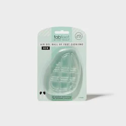Fab Feet Women's by Foot Petals Ball of Foot Air Gel Cushions Clear - 1 pair: Urethane Shoe Accessories