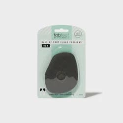Fab Feet Women's by Foot Petals Ball of Foot Cloud Shoe Cushion Gray - 1 pair: Polyurethane Foam Shoe Pads, Accessories