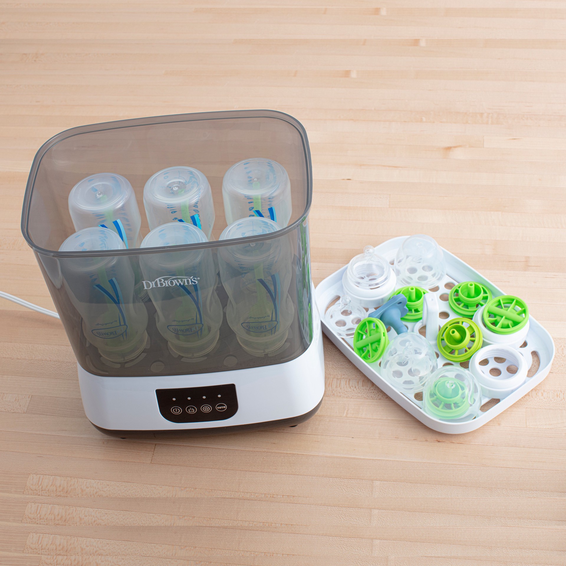 slide 15 of 21, Dr. Brown's Bottle Sterilizer & Dryer, 1 PK