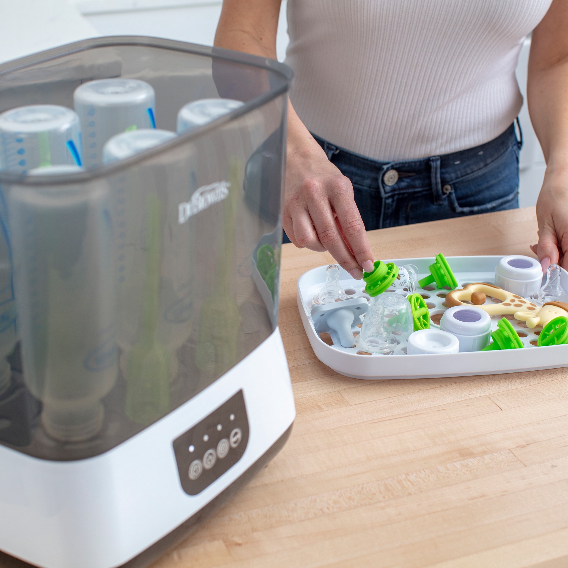 slide 17 of 21, Dr. Brown's Bottle Sterilizer & Dryer, 1 PK