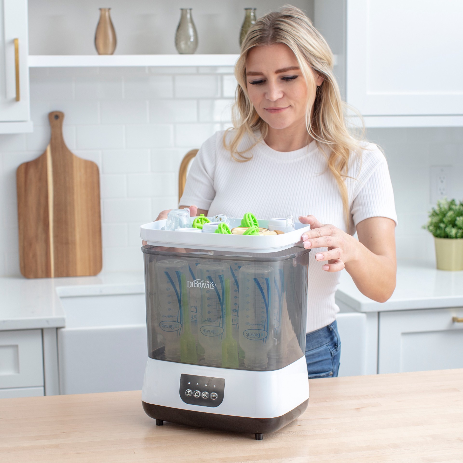slide 18 of 21, Dr. Brown's Bottle Sterilizer & Dryer, 1 PK