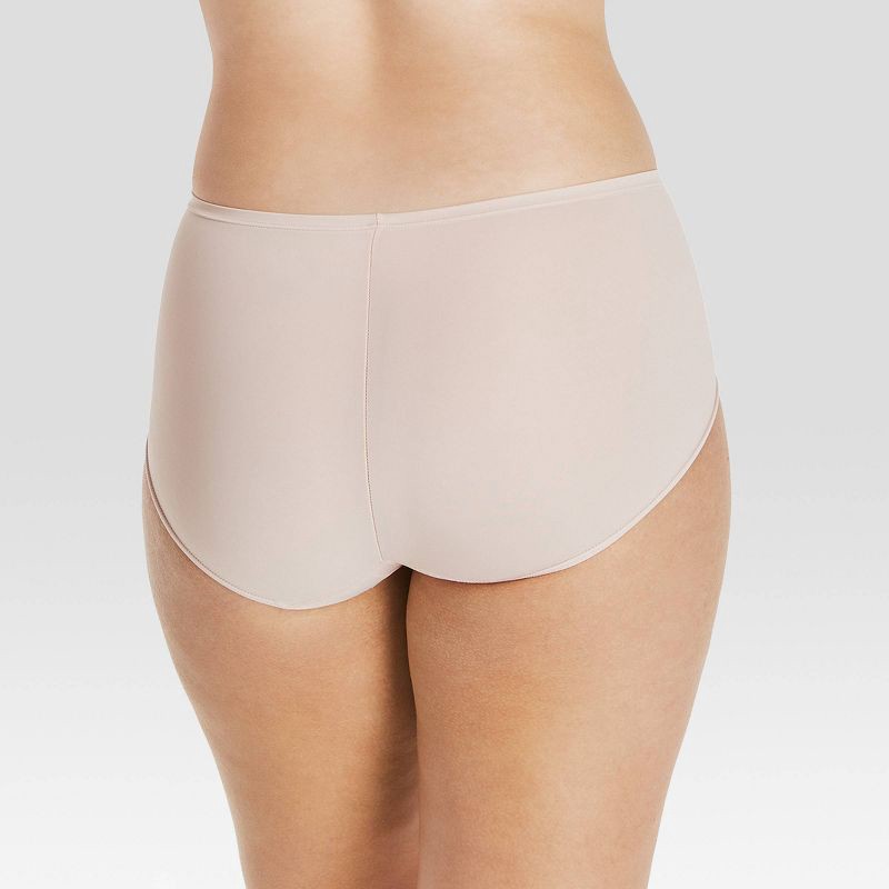 slide 5 of 6, Hanes Premium Women's 4pk Tummy Control Briefs Underwear - Fashion Pack Colors May Vary M: Mid Rise Knit, 4 ct