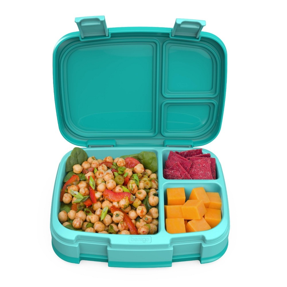 slide 3 of 5, Bentgo Fresh Leakproof Lunch Box - Aqua, 1 ct