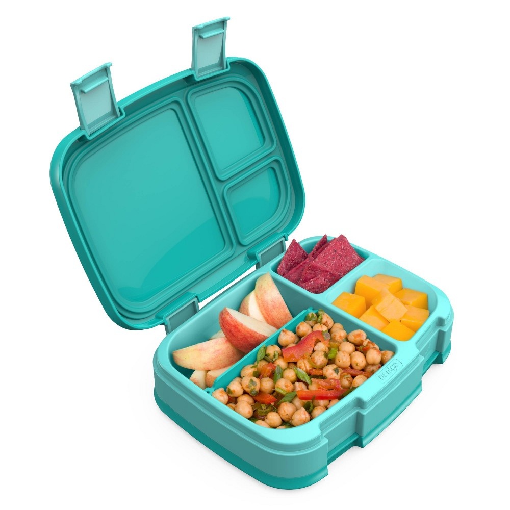 slide 5 of 5, Bentgo Fresh Leakproof Lunch Box - Aqua, 1 ct