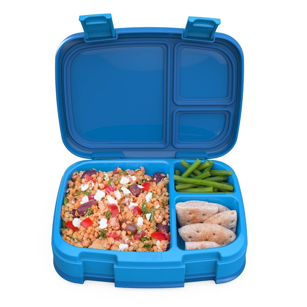 slide 3 of 5, Bentgo Fresh Leakproof Lunch Box - Blue, 1 ct