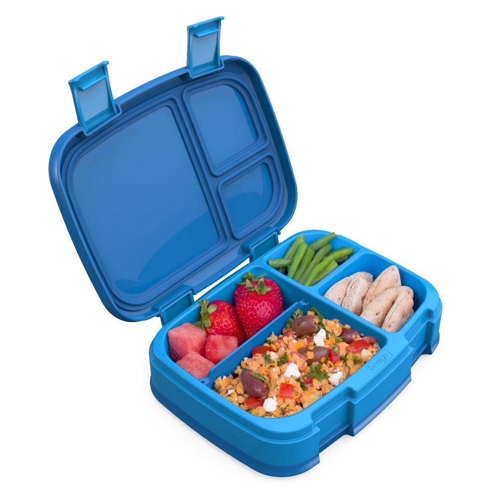 slide 5 of 5, Bentgo Fresh Leakproof Lunch Box - Blue, 1 ct