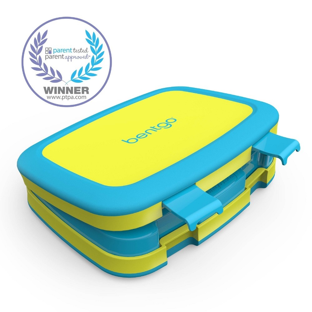 slide 5 of 7, Bentgo Kids' Leakproof Lunch Box - Citrus Yellow, 1 ct