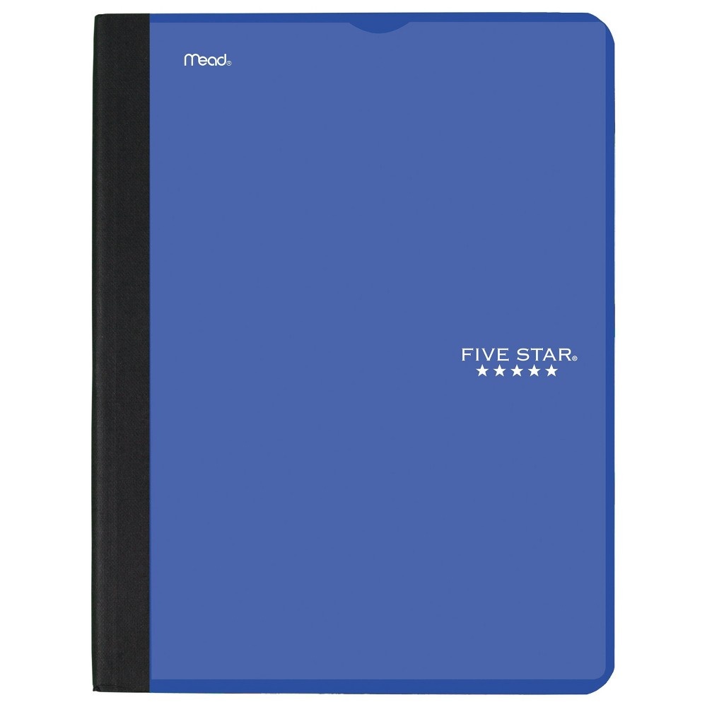 slide 4 of 8, Five Star College Ruled Customizable Interactive Composition Notebook (Color Will Vary), 1 ct