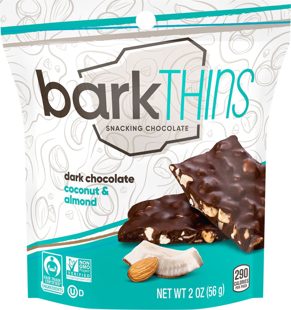 slide 2 of 3, barkTHINS Snacking Chocolate, 2 oz