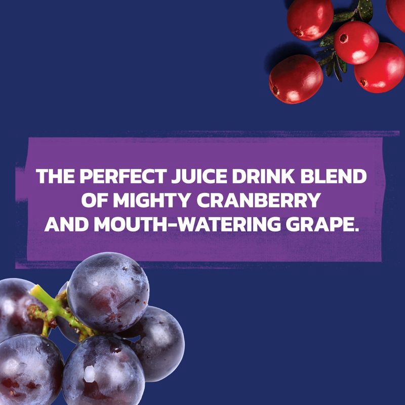 slide 6 of 10, Ocean Spray Cran-Grape Juice Drink - 6pk/10 fl oz Bottles, 6 ct; 10 fl oz