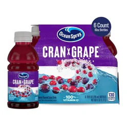 Ocean Spray Cran-Grape Juice Drink - 6pk/10 fl oz Bottles