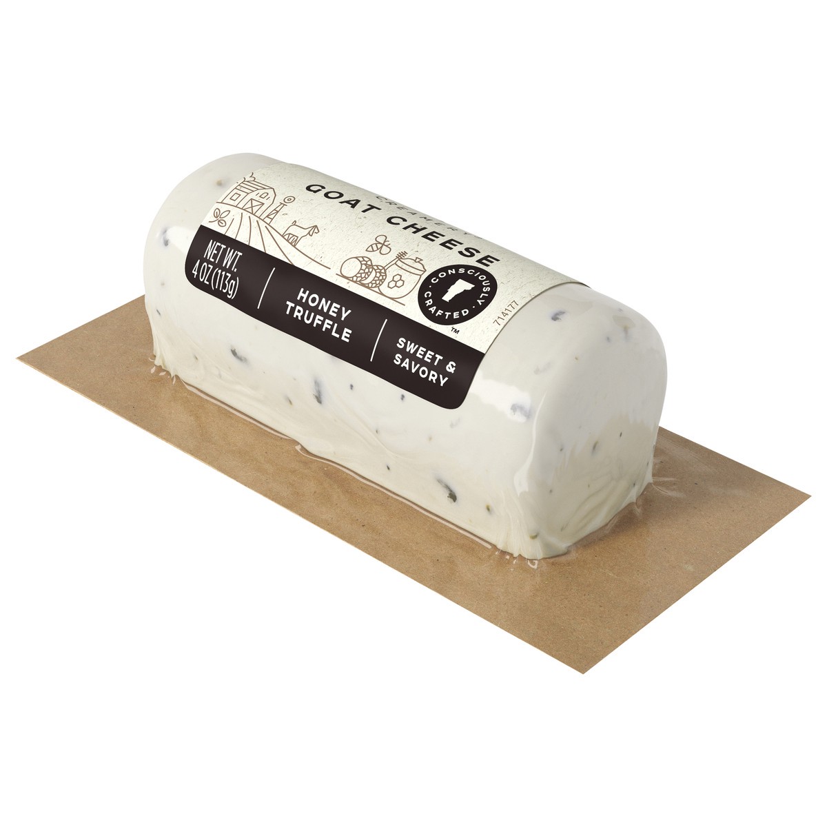slide 8 of 9, Vermont Creamery Honey Truffle Goat Cheese Log, 4 oz, 4 oz